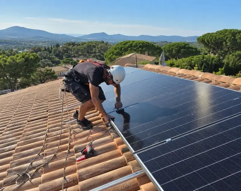 Installateur panneaux solaires Vitrolles — pose photovoltaïque sur toiture